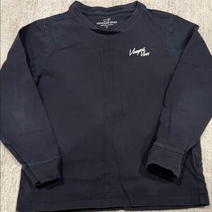 Vineyard Vines Kids Black Long Sleeve Tee